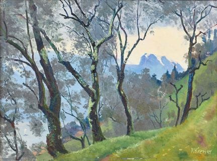 KIENER, ROBERT (Bolligen 1866 – 1945 Bern): Olive 