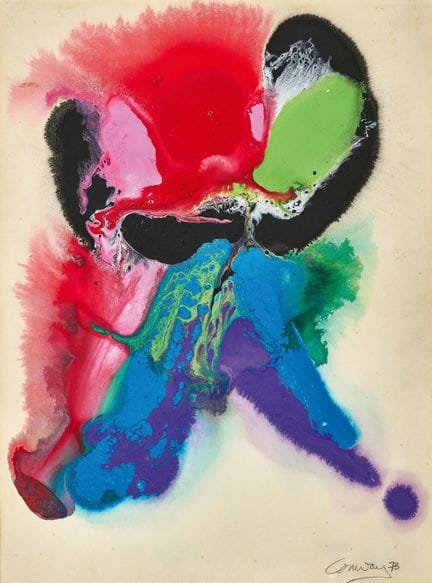 CONWAY (England, 20th century): Abstract Compositi
