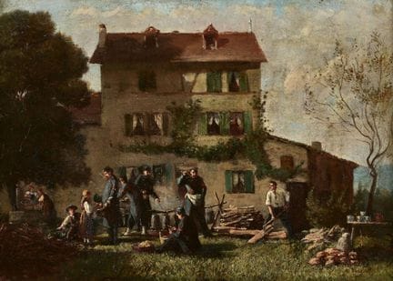 DU MONT, ALFRED (Baulmes 1828 – 1894 Geneva): The 