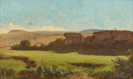 CALAME, ALEXANDRE (Vevey 1810 – 1864 Menton)
Circl
