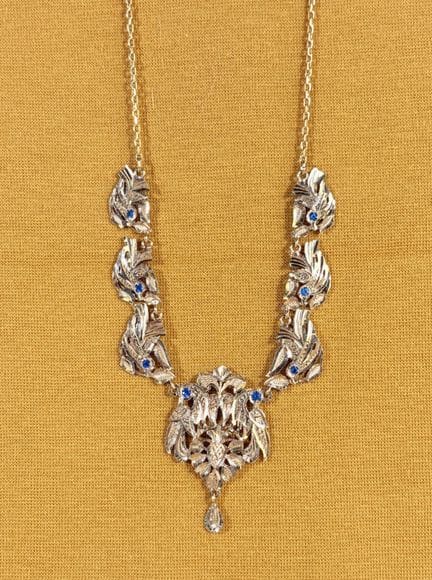 Collana a girocollo in oro giallo 750/1000 (18 car