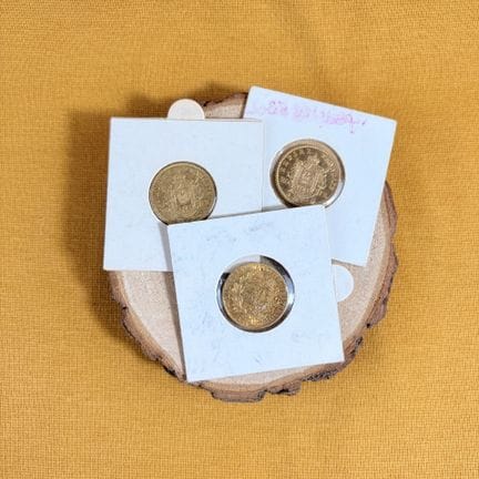 Serie di 3 monete da 20 franchi d'oro 
Non possiam