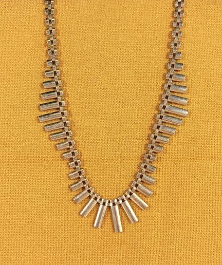 Collier en or jaune 375/1000 (9K) maille fantaisie