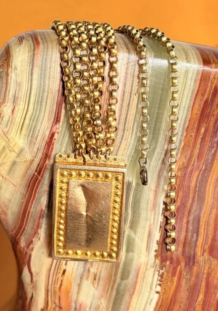 Bracciale a dieci fili in oro giallo 585/1000 (14K