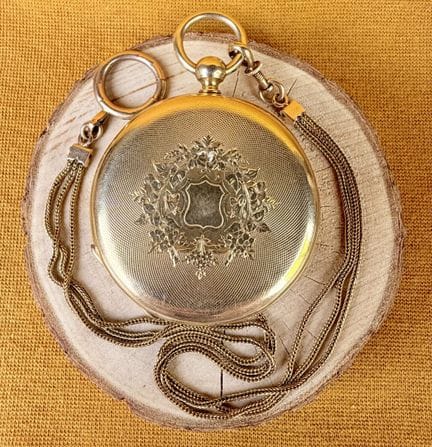 Orologio da tasca in oro giallo 750/1000 (18 carat