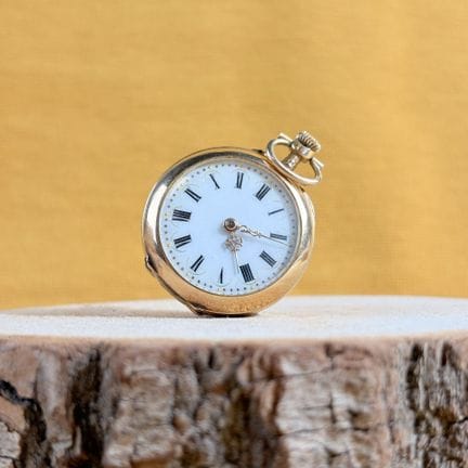 Orologio da collana in oro giallo 750/1000 (18 car