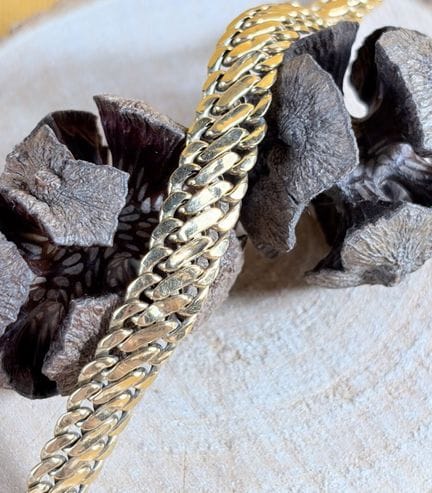 Bracciale rotto in oro giallo 750/1000 (18 carati)