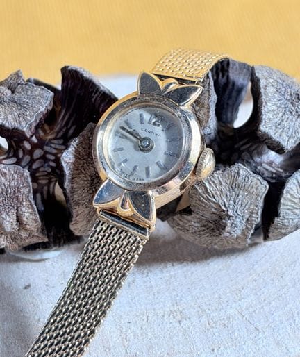 CERTINA
Orologio da donna, cassa e bracciale in or