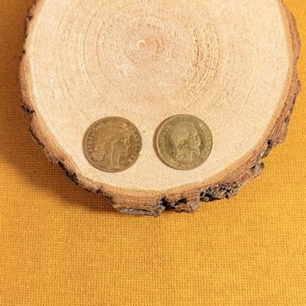 Set di 2 monete da 10 franchi d'oro 
peso: 6,39 g
