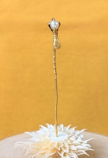 Krawattennadel aus 750/1000 Gelbgold (18 K) in For