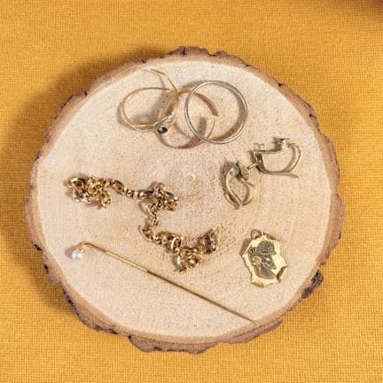 Set di gioielli rotti in oro giallo e oro bianco 7