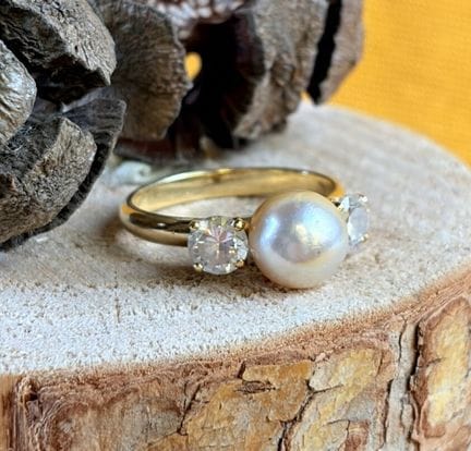 Anello in oro giallo 750/1000 (18 carati) imprezio