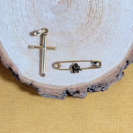 Set di gioielli in oro giallo 750/1000 (18 carati)