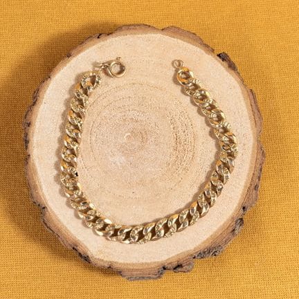Bracciale in oro giallo 750/1000 (18 carati) a mag