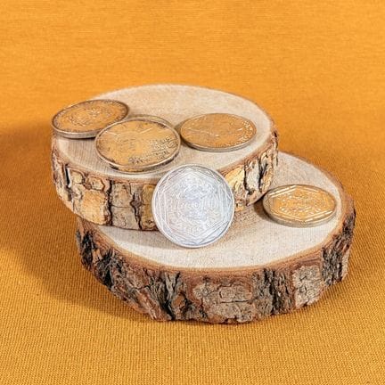 Set di monete d'argento composto da 2 monete da 10