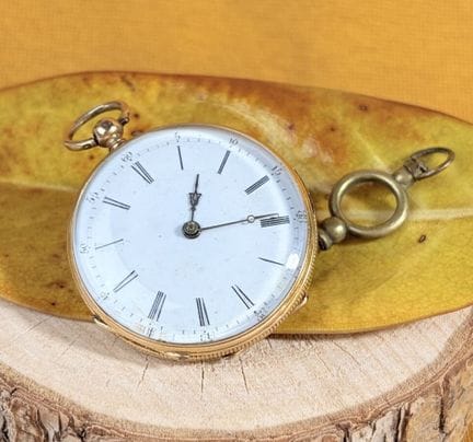 Orologio da tasca in oro giallo 750/1000 (18 carat