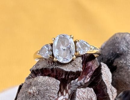 Anello in oro giallo 750/1000 (18 carati) imprezio