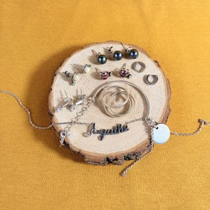 Set di gioielli in argento 925/1000 comprendente u