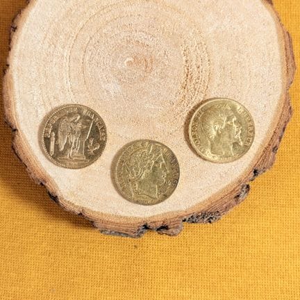 Serie di 3 monete da 20 franchi d'oro
Peso: 19,2 g
