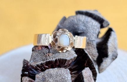 Anello a nastro in oro giallo 750/1000 (18 carati)