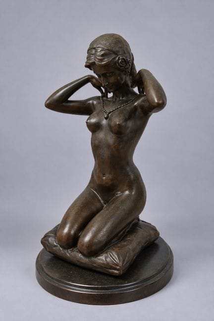 Paul PONSARD (1882-1915) «Mujer arrodillada sobre 