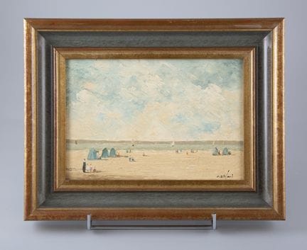 Pierre STEFANI (1938). «Marea baja». Óleo sobre ta
