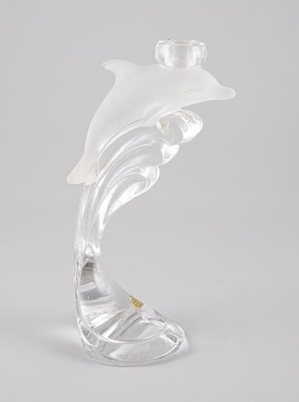 BACCARAT - R. GROSS, LE CLAIRUPT. Candelabro «Daup