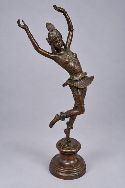 CASSEL (siglo XX). «Bailarina art déco». Escultura