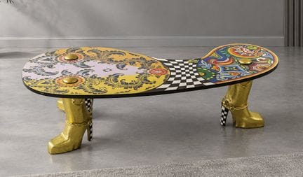 TOM'S DRAG per THOMAS HOFFMAN. Tavolino, modello "