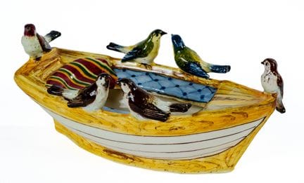 Delphin MASSIER (1836-1907), Vallauris: piccola ba