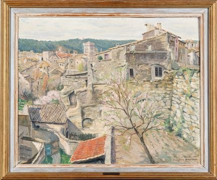 Albert HOREL (1876-1964): Rue de la montée du fort