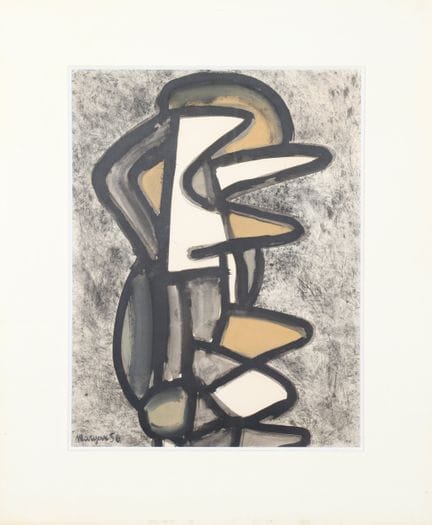 MARYAN (1927-1977): Composición. Técnica mixta sob