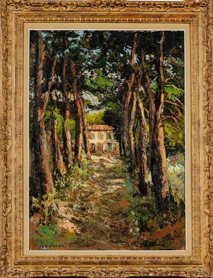 Fernand VAN DEN BUSCHE (1892-1975): La avenida arb