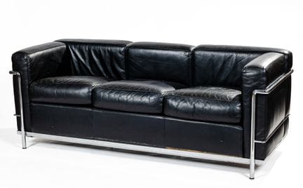 LE CORBUSIER - Edición CASSINA: Sofá de tres plaza