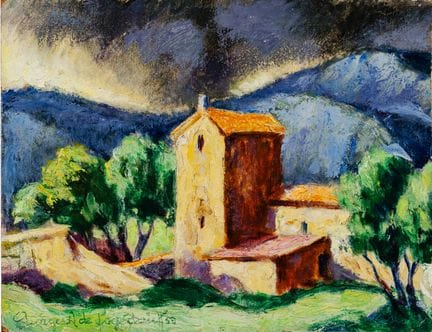 Georges de POGEDAIEFF (1897–1971): Die Straße bei 