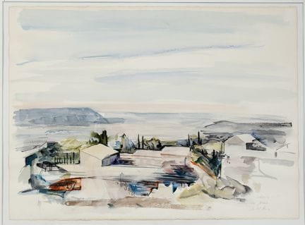 Michel STEINER (1934–2022): Gordes, ein Morgen im 