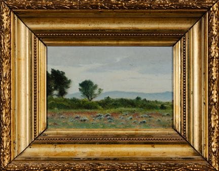 Edouard ATHENOSY (1859–1934): Landschaft. Kleines 