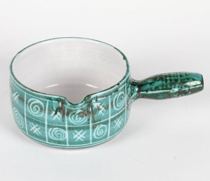 Robert PICAULT (1919 - 2000): Padella in ceramica 