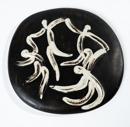 巴勃罗·毕加索（1881-1973）与马杜拉工作室：《四位舞者》，创作于[1956年2月22日]。 