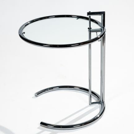 Based on a design by Eilen GRAY: Adjustable chrome