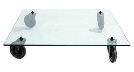 Gae AULENTI, for FONTANA ARTE: Square coffee table