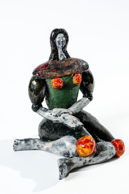 朱莉·阿尔曼维尔（Julie ARMANVILLE），DIDIMATUS工作室：一件釉面赤陶装饰摆件