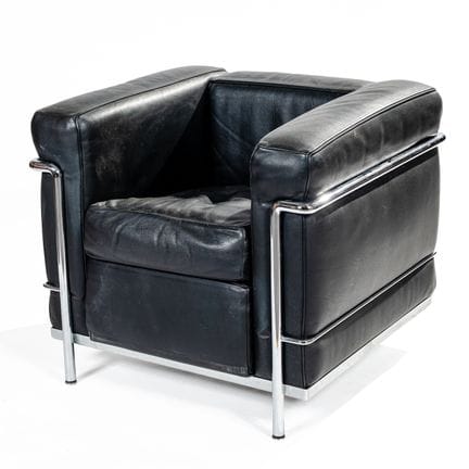 LE CORBUSIER - Edición CASSINA: Sillón. Estructura