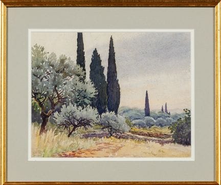 Pierre DE CHAMPEVILLE (1885–1950): Vor dem Regen. 