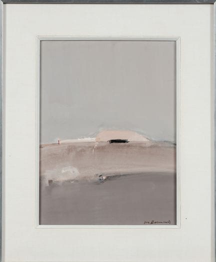 Michel BONNAUD (1934–2008): Landschaft. Gouache, u