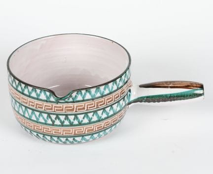 Robert PICAULT (1919 - 2000): Padella in ceramica 