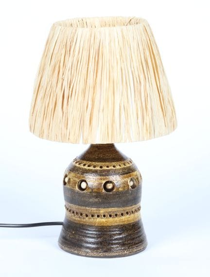 Georges PELLETIER: Pequeña lámpara de terracota co