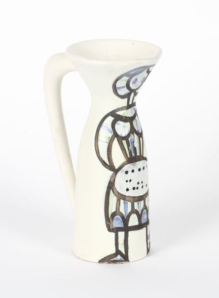 Roger CAPRON (1922-2006), a Vallauris: brocca in c