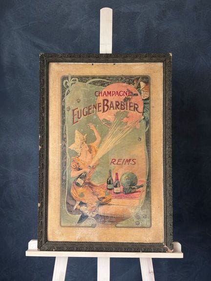 CHAMPAGNE EUGÈNE BARBIER - c. 1900 «répétition gén