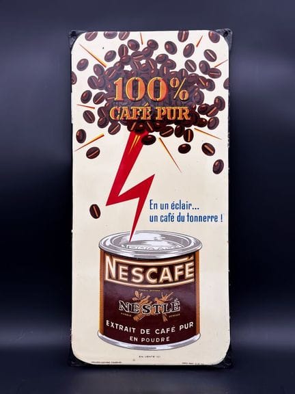 NESCAFÉ - 1956-58 circa

Targa pubblicitaria smalt